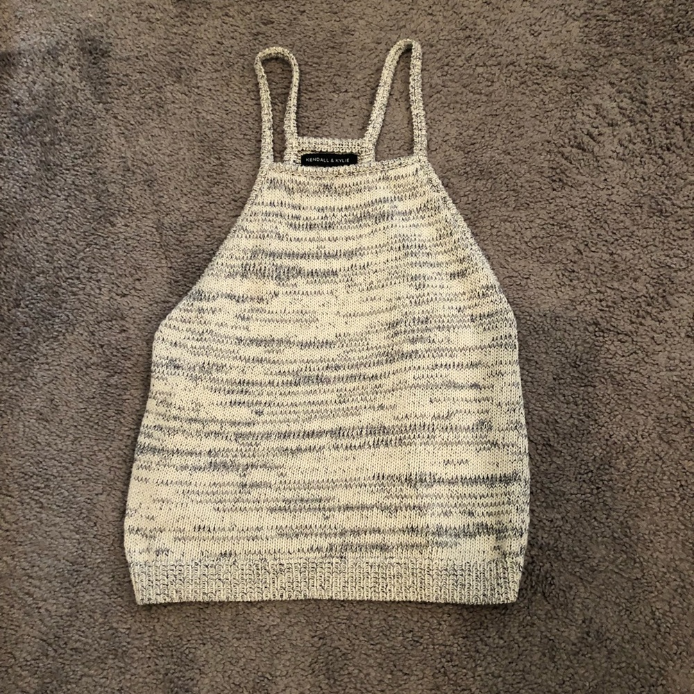 Black and White tank top